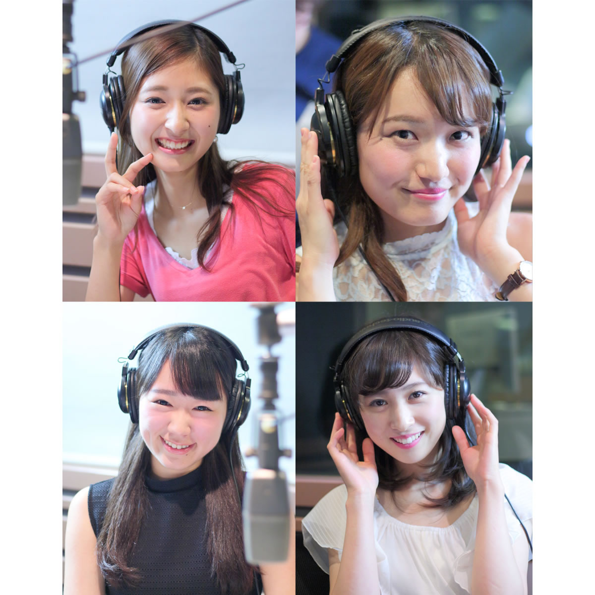 CQ放送部(岡田彩花/高尾美有/末岡志保美/岸波香桜)