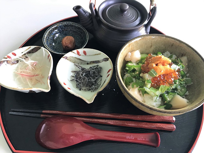 海鮮冷やし飯