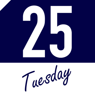 25日