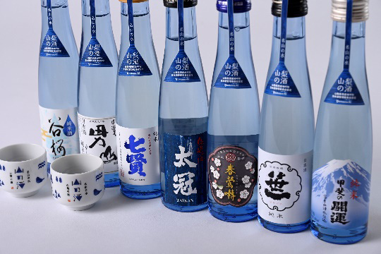 「山梨の酒」水系飲み比べ純米セット7本セット（税別3,500円）