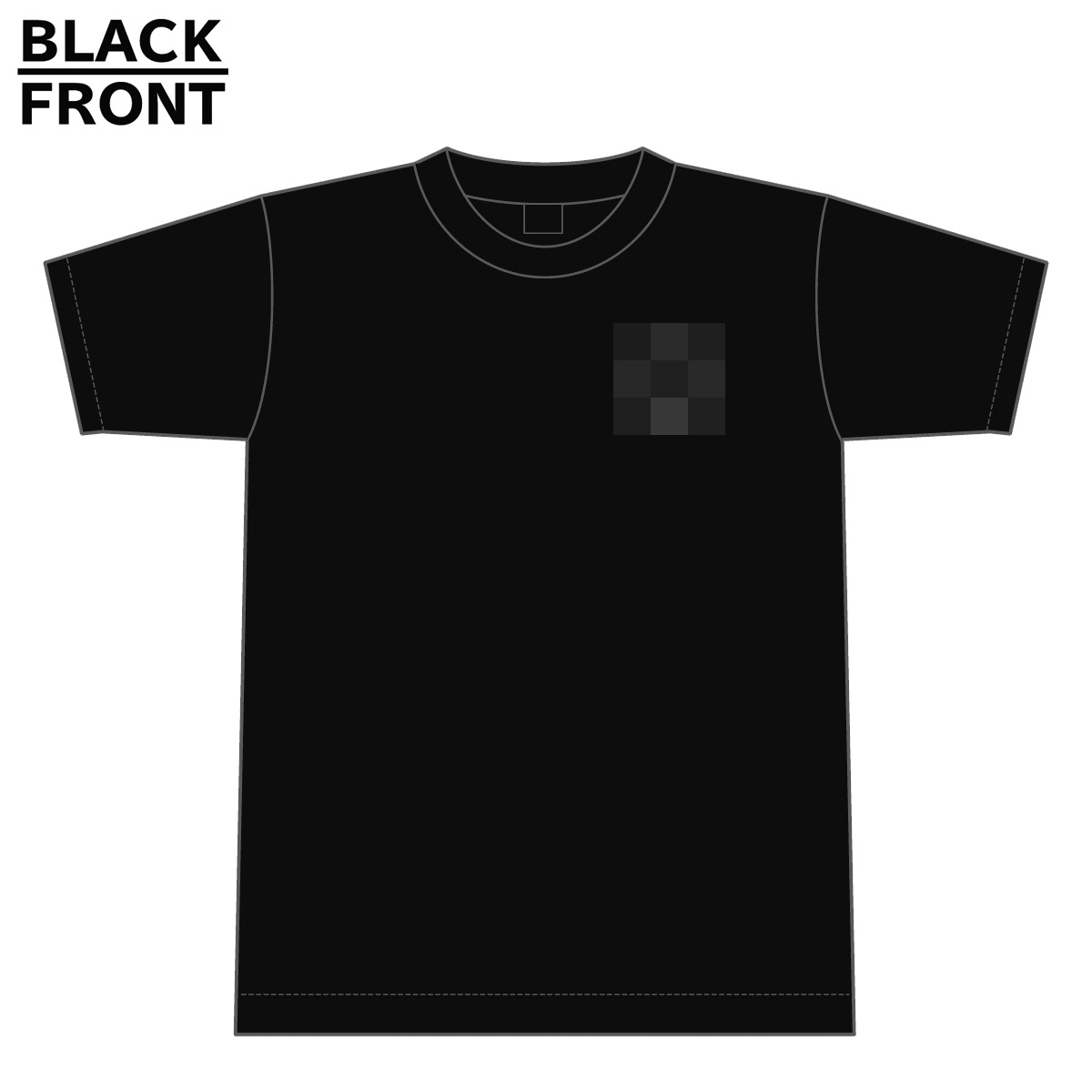 BLACK：FRONT
