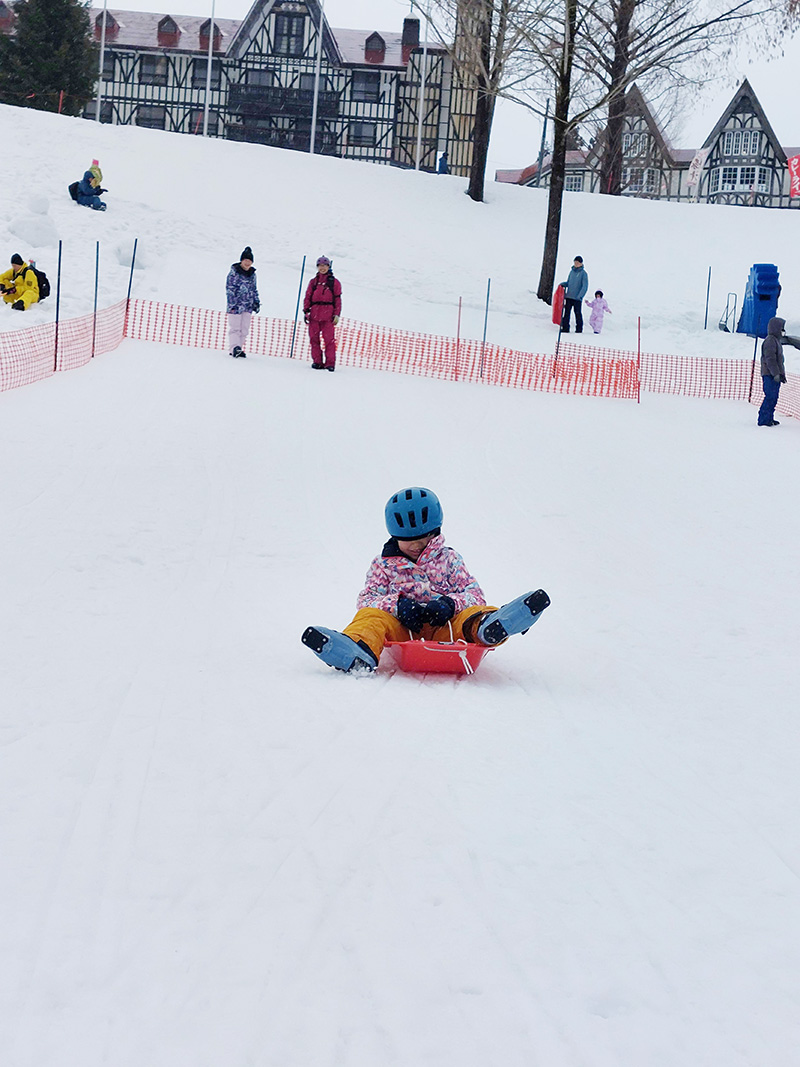 ソリも楽しくできた～