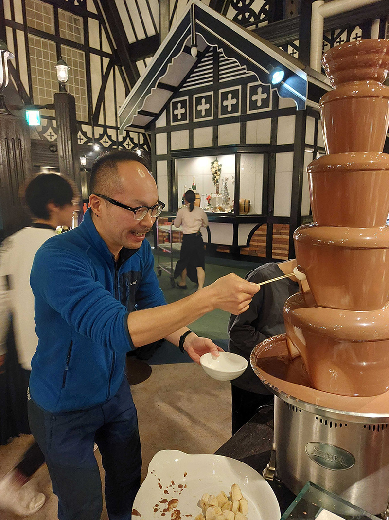 お父さんもやってみた