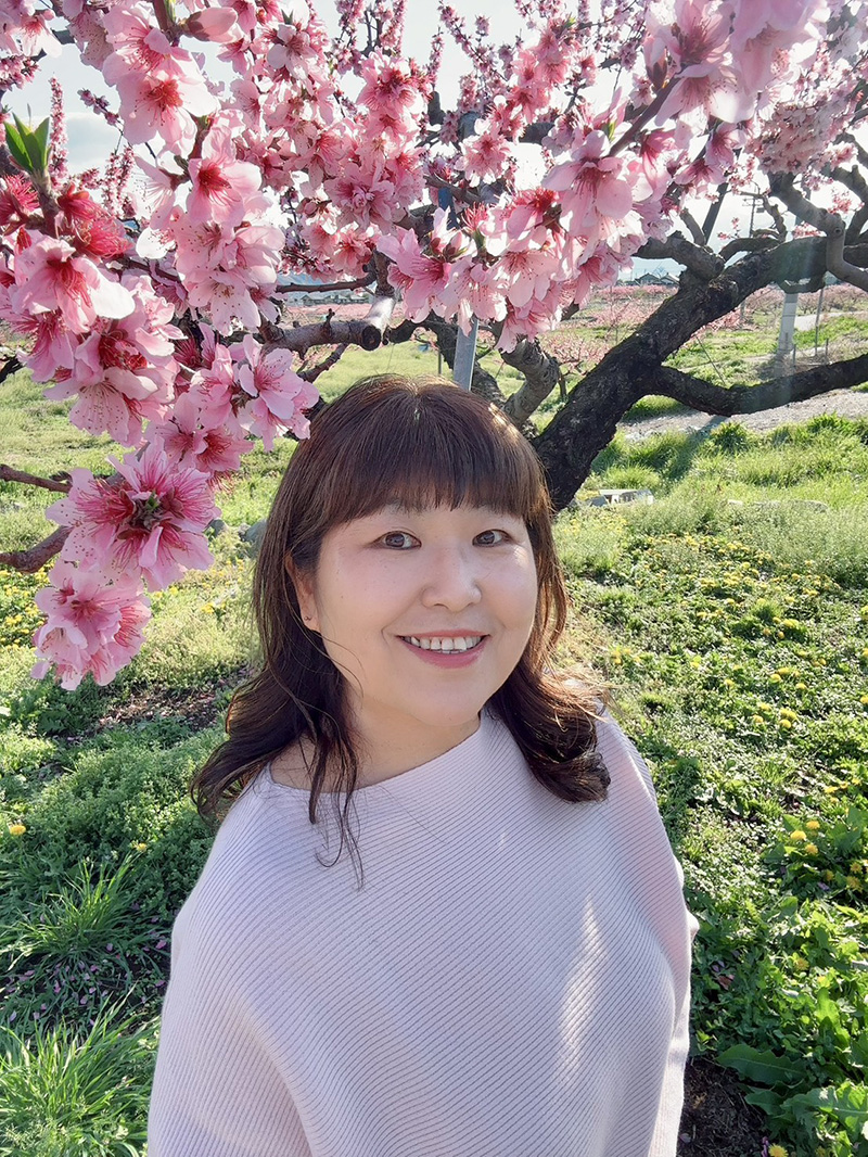 名誉桃ソムリエ・野菜ソムリエ上級プロ・食と農のかたりべ　加藤恵美子さん