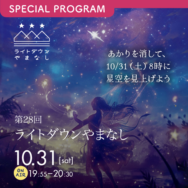 ライトダウンやまなし2026