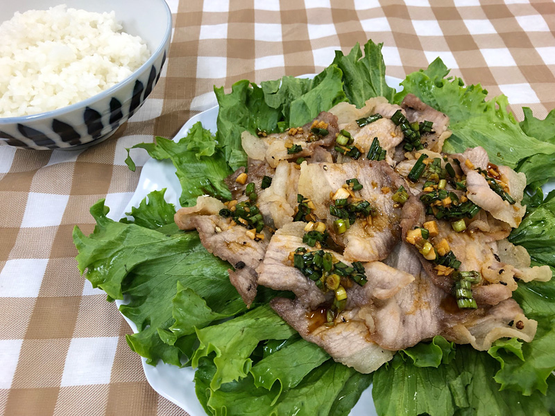 揚げない油淋豚香味だれ