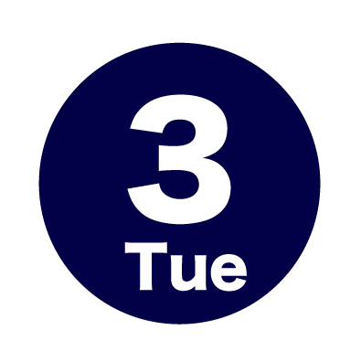 3日