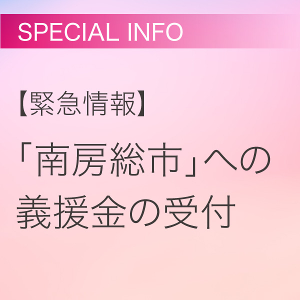 【緊急情報】「南房総市」への義援金の受付 イメージ